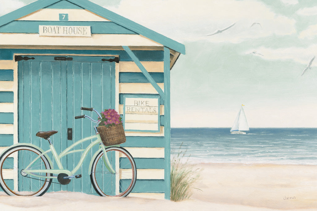 Reproduction of Beach Cruiser I by James Wiens - Wall Decor Art