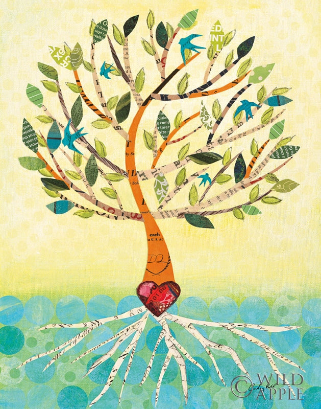 Reproduction of Tree of Life II by Courtney Prahl - Wall Decor Art