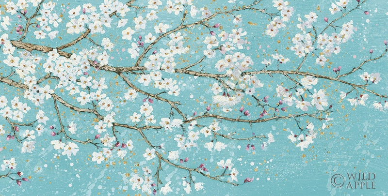 Reproduction of April Breeze I Teal by James Wiens - Wall Decor Art