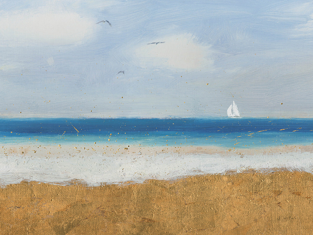 Reproduction of Beach Horizon Crop by James Wiens - Wall Decor Art