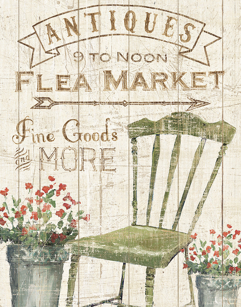 Reproduction of Flea Market by Wild Apple Portfolio - Wall Decor Art