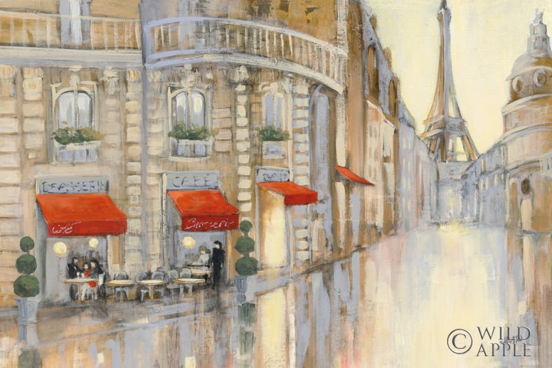 Reproduction of Touring Paris Crop by Julia Purinton - Wall Decor Art