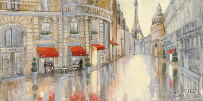 Reproduction of Touring Paris by Julia Purinton - Wall Decor Art