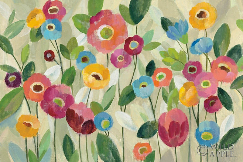 Reproduction of Fairy Tale Flowers V by Silvia Vassileva - Wall Decor Art
