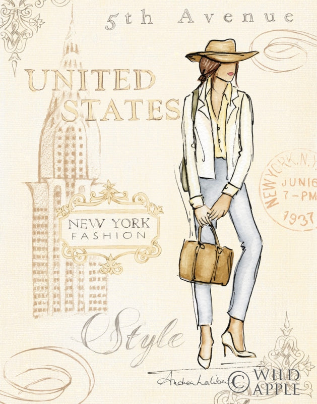 Reproduction of Jet Setters IV by Andrea Laliberte - Wall Decor Art