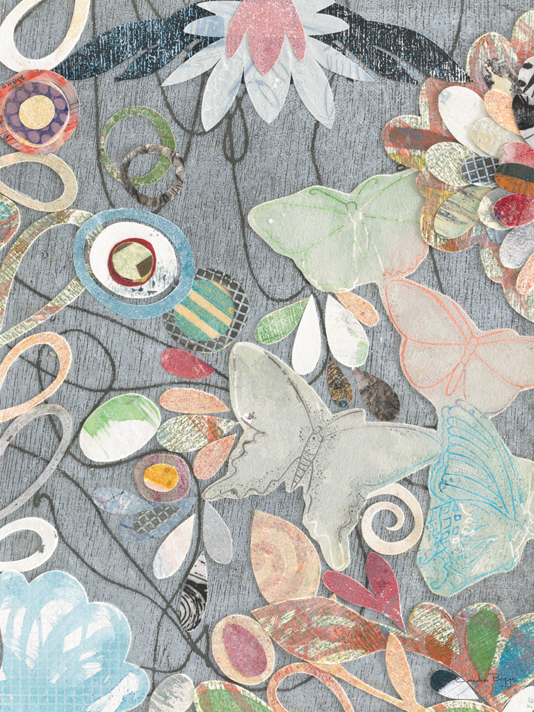 Reproduction of Butterfly Garden I by Candra Boggs - Wall Decor Art