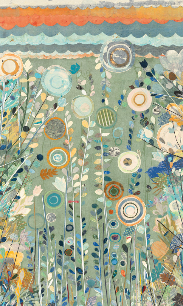 Reproduction of Ocean Garden II Green by Candra Boggs - Wall Decor Art