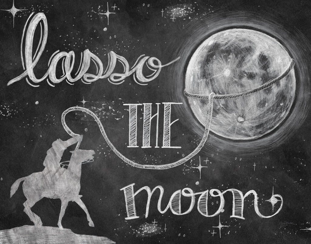 Reproduction of Lasso the Moon by Mary Urban - Wall Decor Art