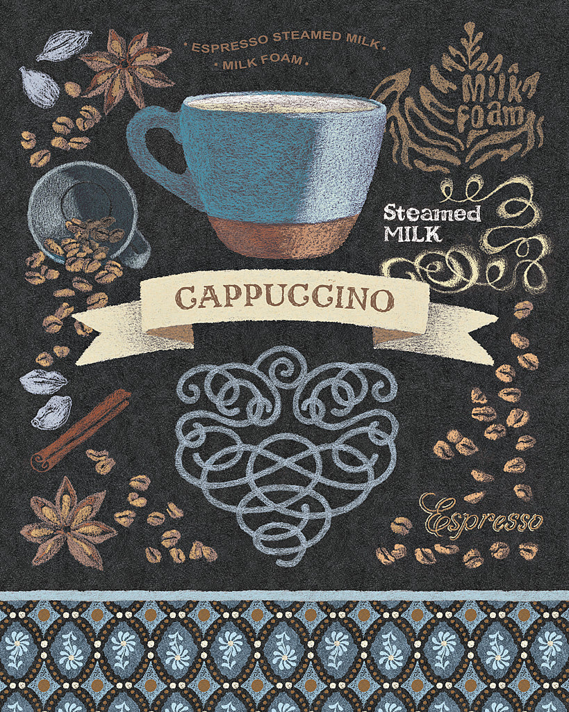 Reproduction of Cappuccino by Beth Grove - Wall Decor Art