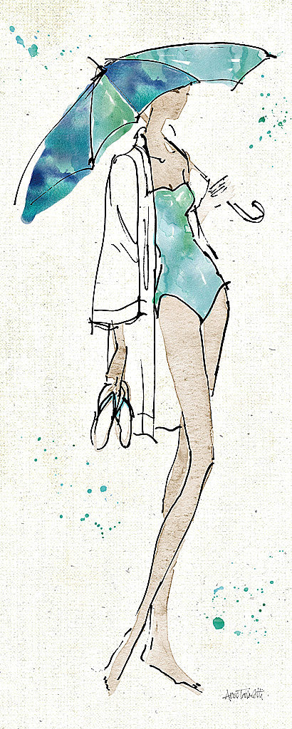 Reproduction of Beach Divas I by Anne Tavoletti - Wall Decor Art