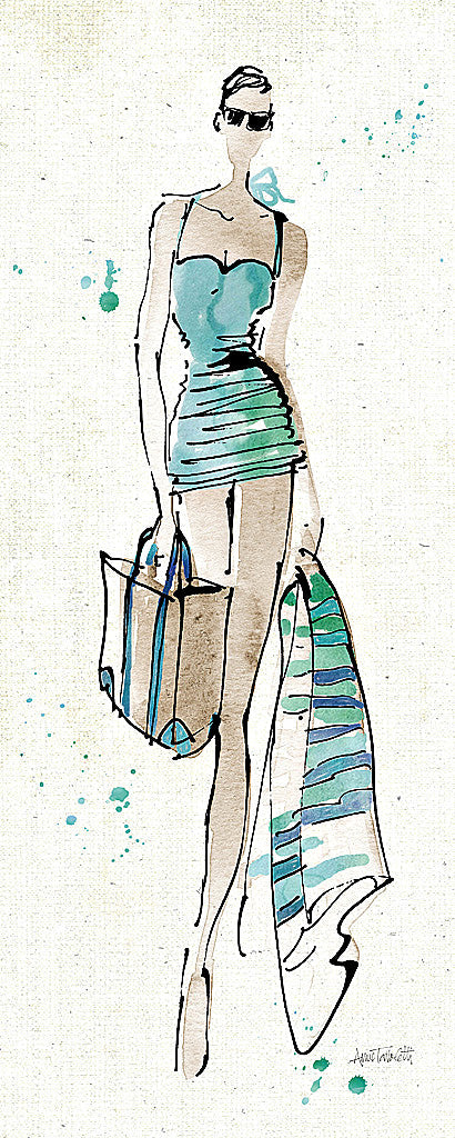 Reproduction of Beach Divas II by Anne Tavoletti - Wall Decor Art