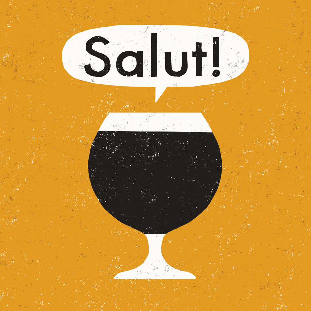 Reproduction of Craft Beer Salut by Michael Mullan - Wall Decor Art