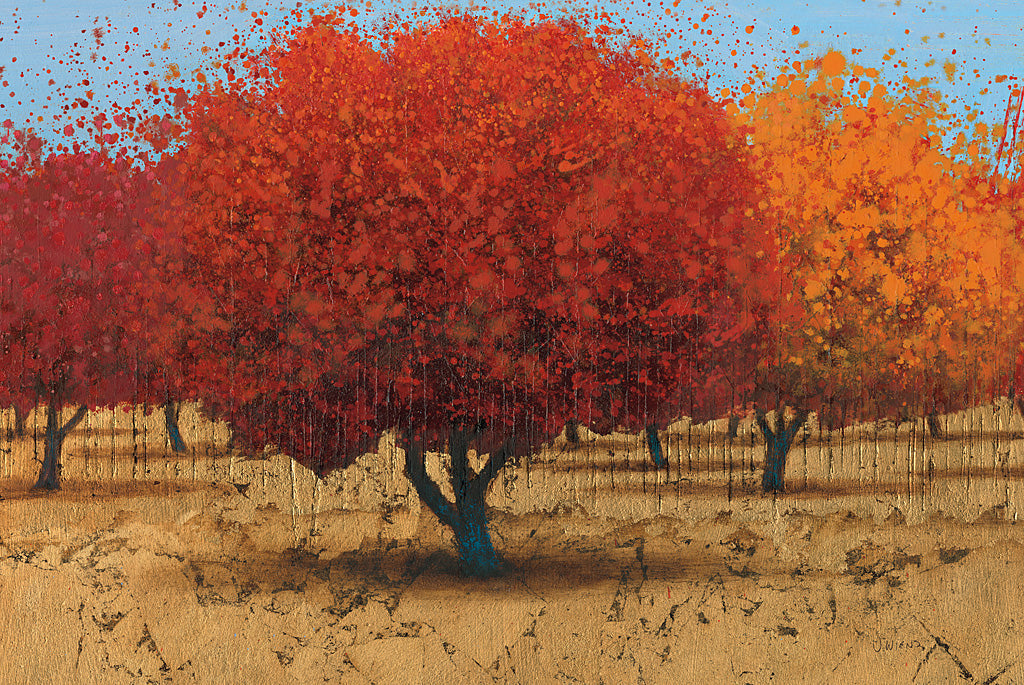 Reproduction of Orange Trees II by James Wiens - Wall Decor Art