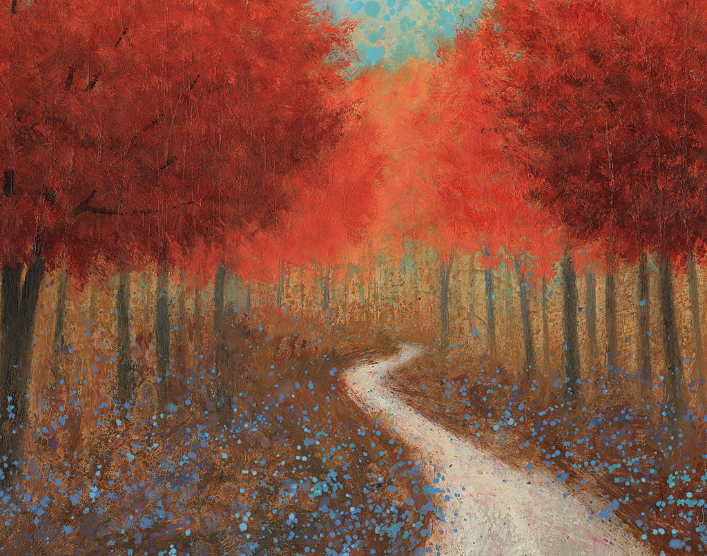 Reproduction of Forest Pathway Crop by James Wiens - Wall Decor Art