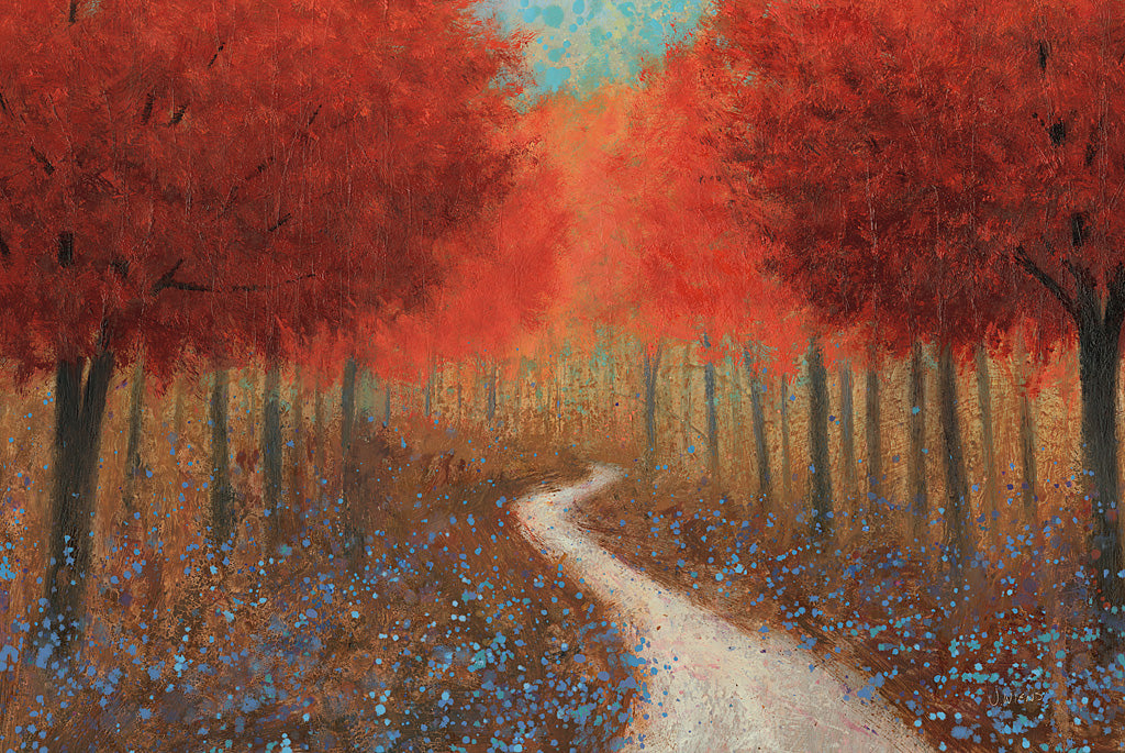 Reproduction of Forest Pathway by James Wiens - Wall Decor Art