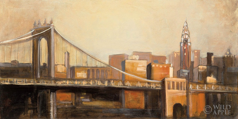 Reproduction of NYC Dawn by Julia Purinton - Wall Decor Art