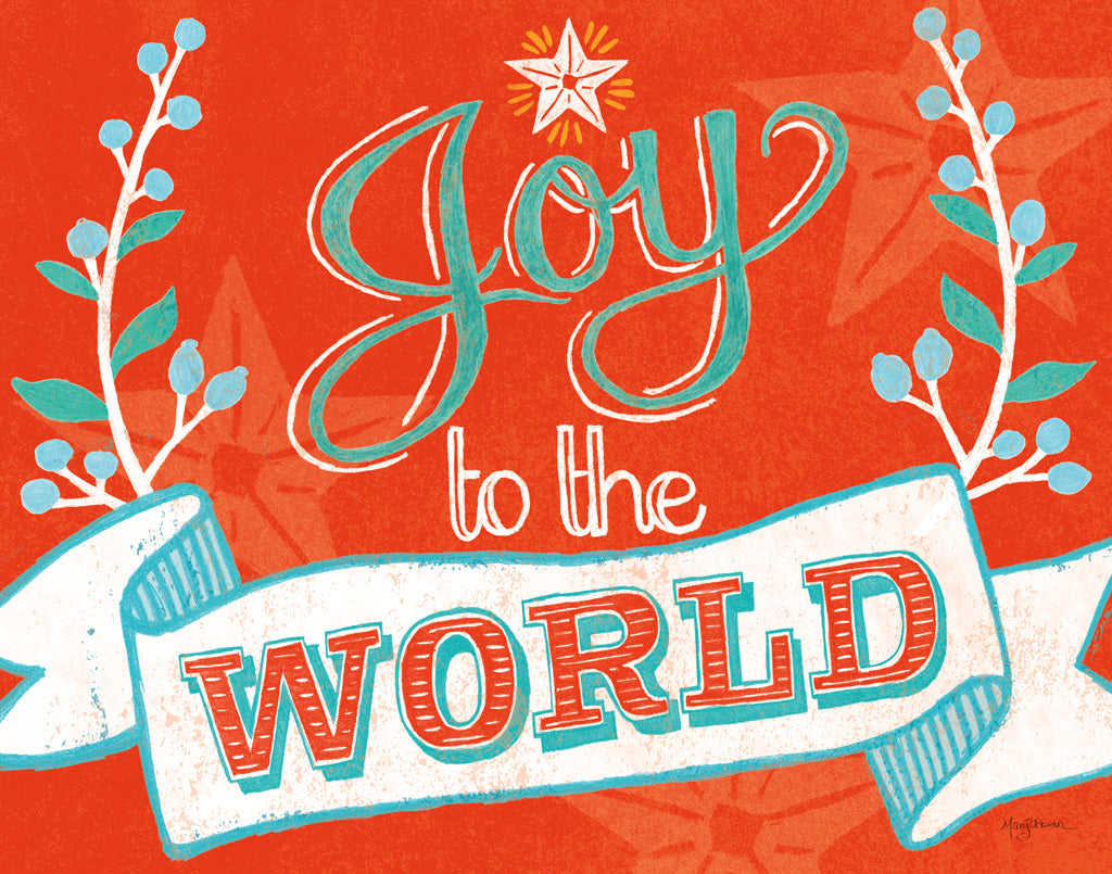 Reproduction of Joy to the World by Mary Urban - Wall Decor Art
