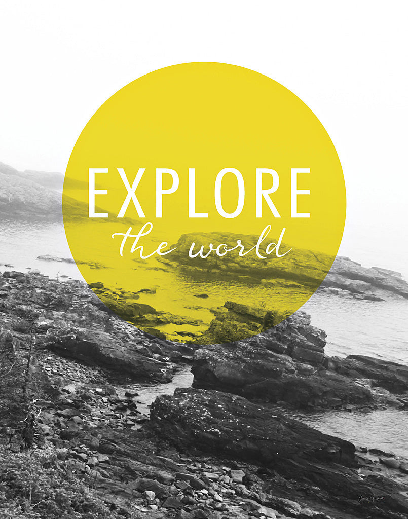 Reproduction of Explore the World by Laura Marshall - Wall Decor Art