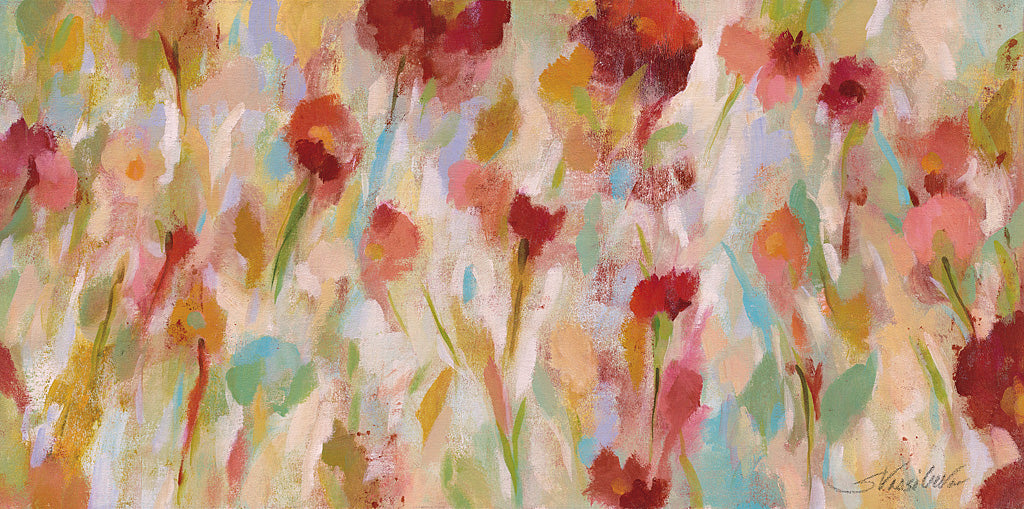 Reproduction of Breezy Floral I by Silvia Vassileva - Wall Decor Art