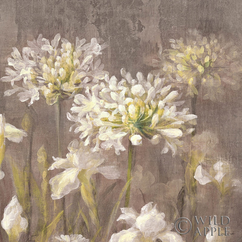 Reproduction of Spring Blossoms Neutral IV by Danhui Nai - Wall Decor Art