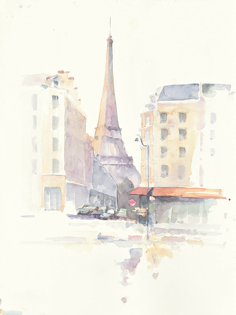 Reproduction of Paris Morning by Avery Tillmon - Wall Decor Art