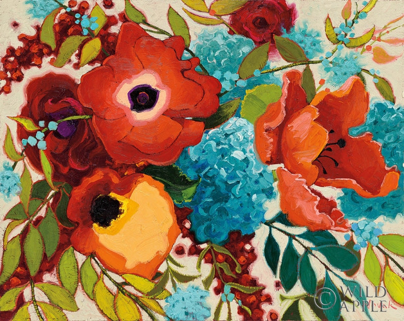 Reproduction of Color Party by Shirley Novak - Wall Decor Art