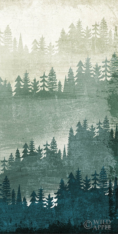 Reproduction of Mountainscape Panel III by Michael Mullan - Wall Decor Art