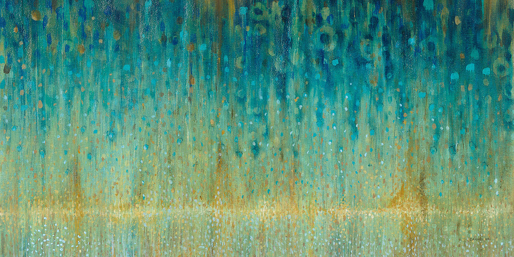 Reproduction of Rain Abstract I Panel by Danhui Nai - Wall Decor Art