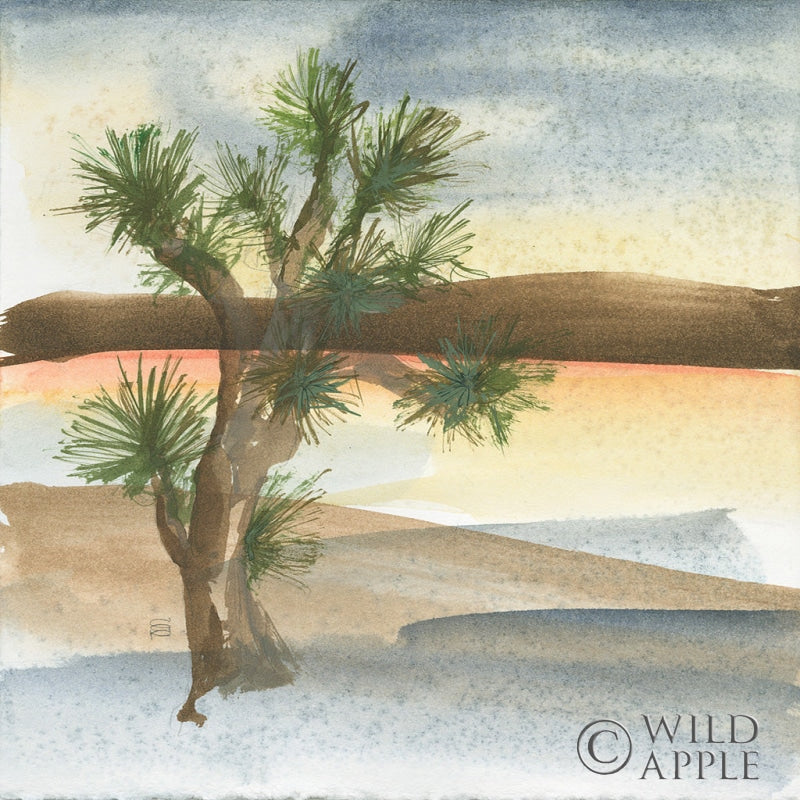 Reproduction of Desert Joshua Tree by Chris Paschke - Wall Decor Art