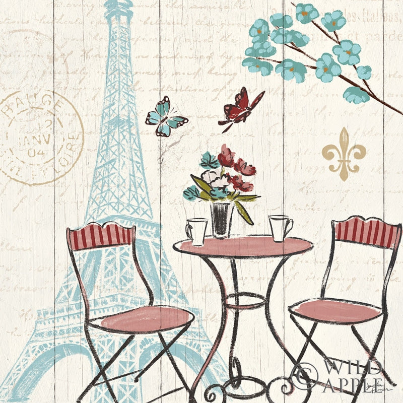 Reproduction of Paris Tour VI by Janelle Penner - Wall Decor Art