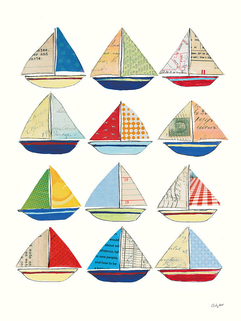 Reproduction of Wind and Waves VII by Courtney Prahl - Wall Decor Art