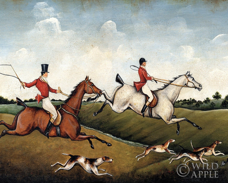Reproduction of The Hunt Crop by David Carter Brown - Wall Decor Art
