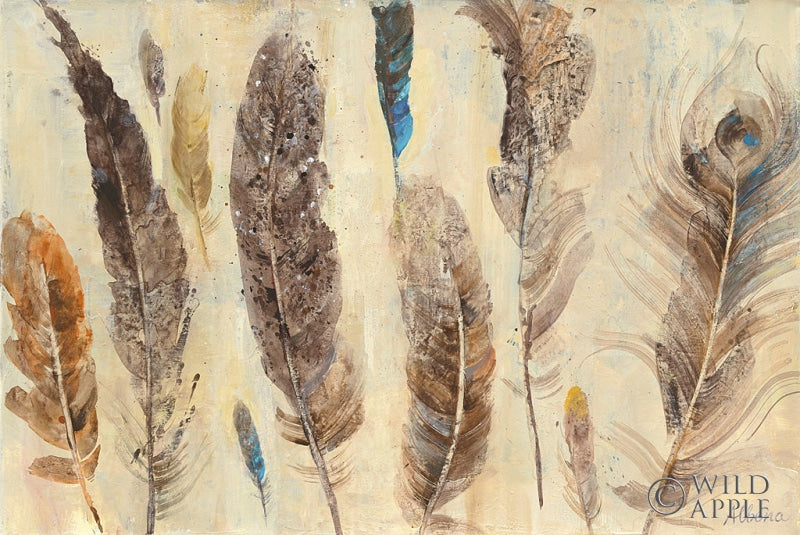 Reproduction of Feather Study by Albena Hristova - Wall Decor Art