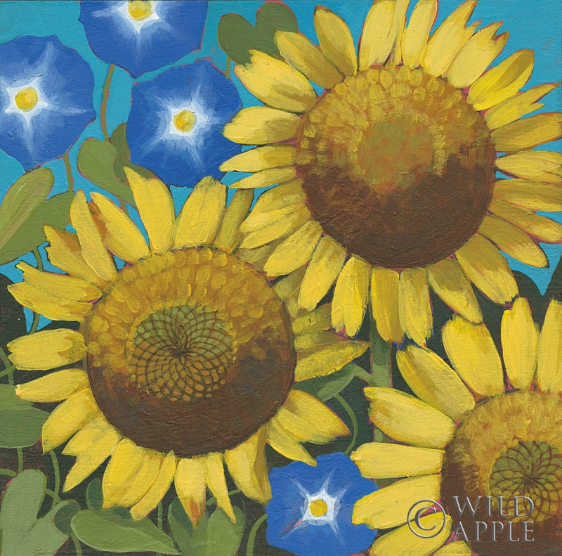 Reproduction of Sunflower Time by Kathrine Lovell - Wall Decor Art