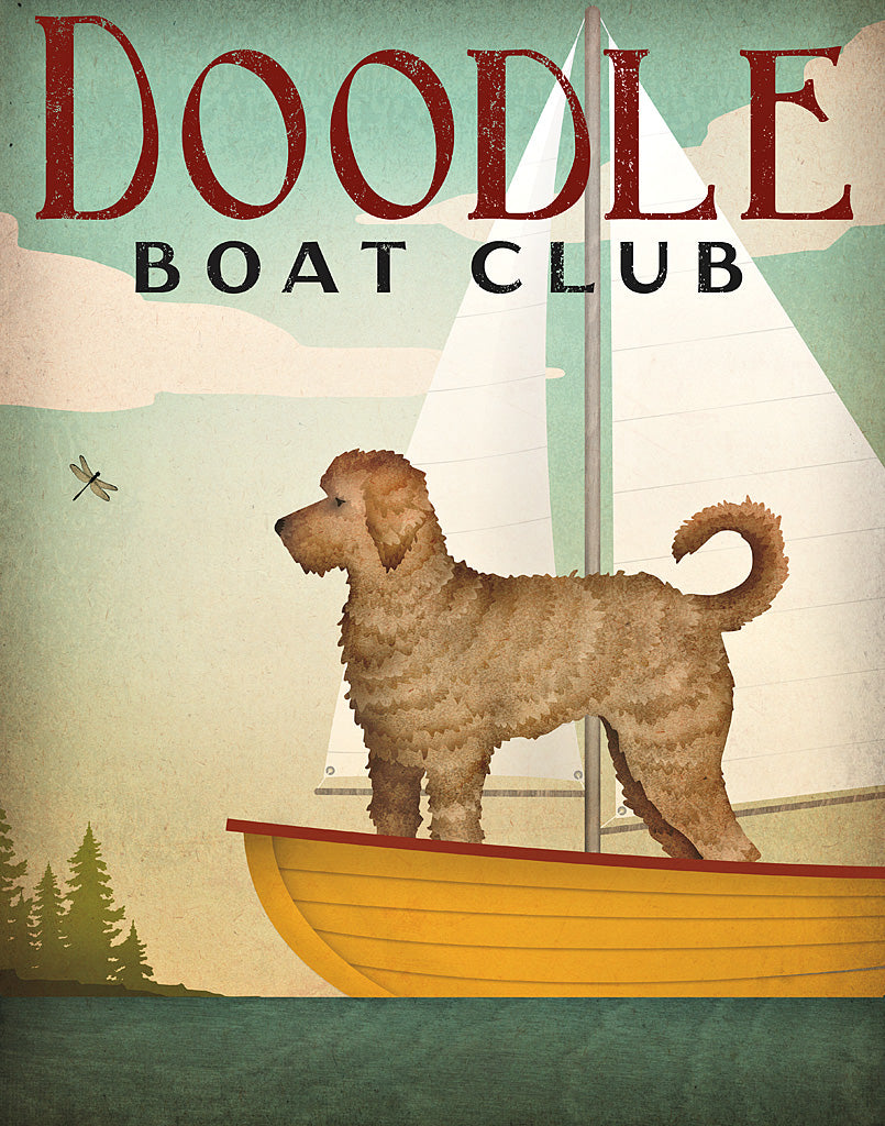 Reproduction of Doodle Sail by Ryan Fowler - Wall Decor Art