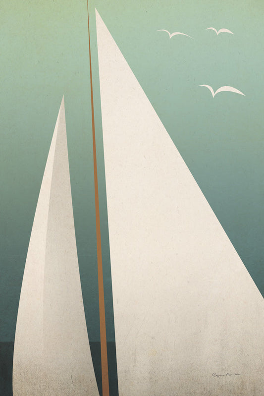 Reproduction of Sails IV by Ryan Fowler - Wall Decor Art
