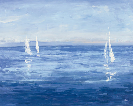 Reproduction of Open Sail Crop by Julia Purinton - Wall Decor Art