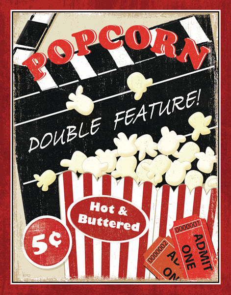 Reproduction of At the Movies I by Veronique Charron - Wall Decor Art