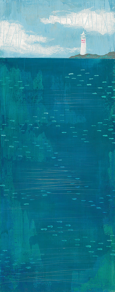 Reproduction of To the Lighthouse by Melissa Averinos - Wall Decor Art