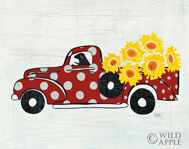 Reproduction of Modern Americana Farm VI by Melissa Averinos - Wall Decor Art