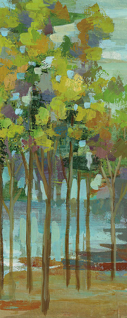 Reproduction of Spring Trees Panel II by Silvia Vassileva - Wall Decor Art