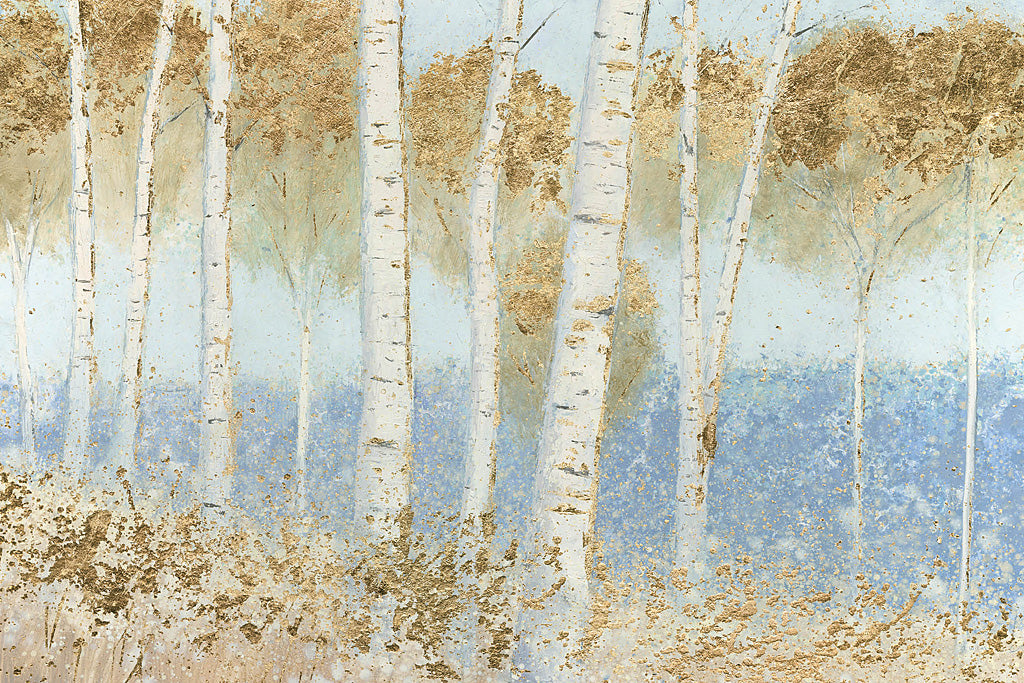 Reproduction of Summer Birches by James Wiens - Wall Decor Art