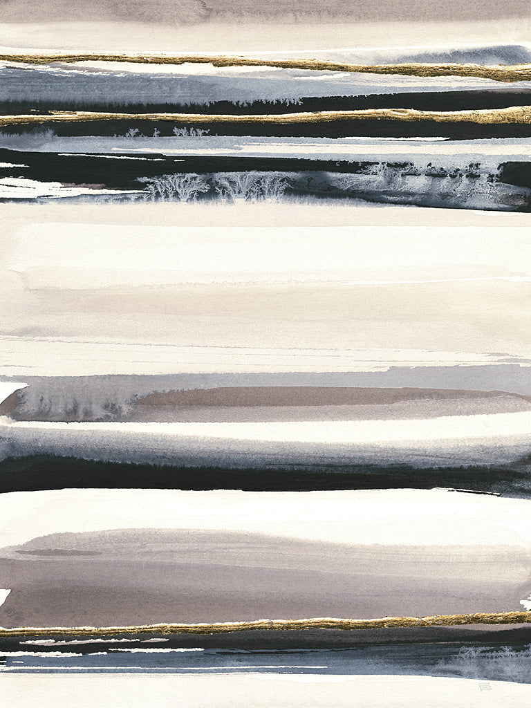 Reproduction of Gilded Grey III by Chris Paschke - Wall Decor Art