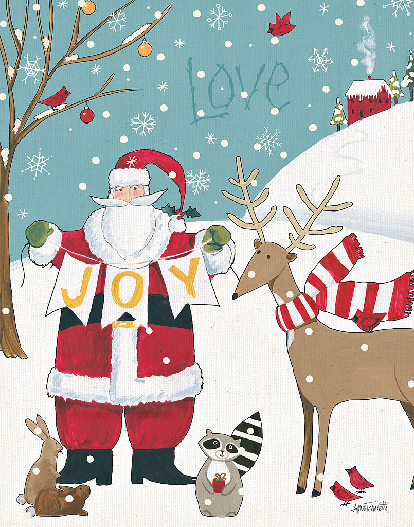 Reproduction of Woodland Christmas X by Anne Tavoletti - Wall Decor Art