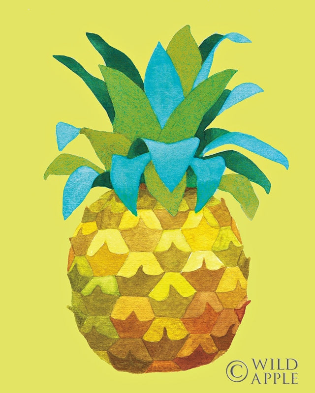 Reproduction of Island Time Pineapples IV by Beth Grove - Wall Decor Art
