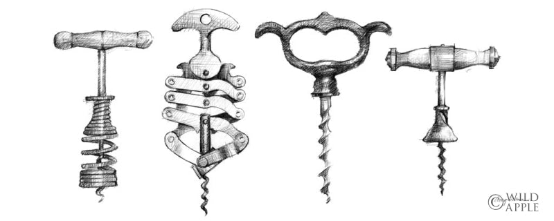 Reproduction of Corkscrew Collection Crop by Avery Tillmon - Wall Decor Art