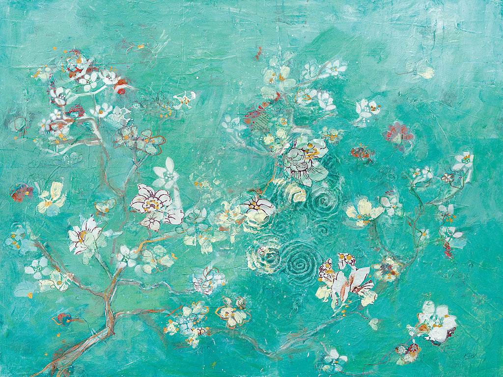 Reproduction of Butter Blossoms Flowers by Kellie Day - Wall Decor Art