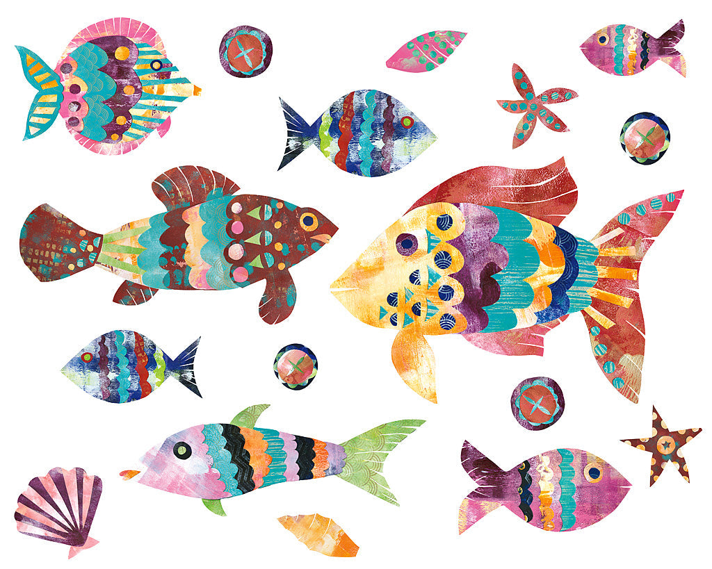 Reproduction of Boho Reef I by Wild Apple Portfolio - Wall Decor Art