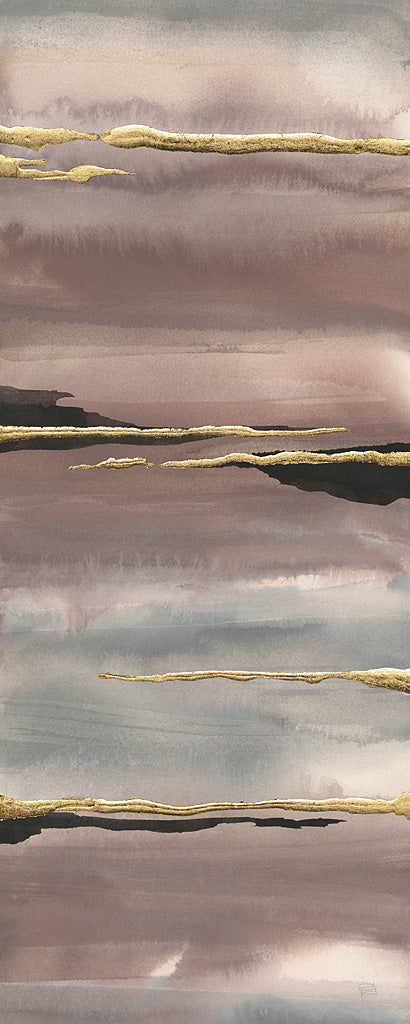 Reproduction of Gilded Morning Fog III Gold by Chris Paschke - Wall Decor Art