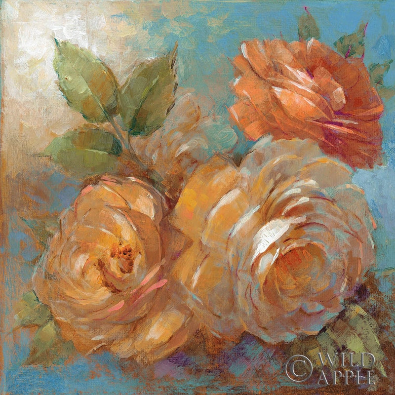 Reproduction of Roses Spice II Crop by Peter McGowan - Wall Decor Art